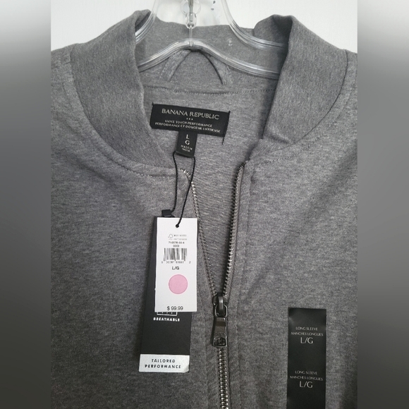 NWT Banana Republic Mens Luxe Touch Performance, Size Large - Picture 2 of 2